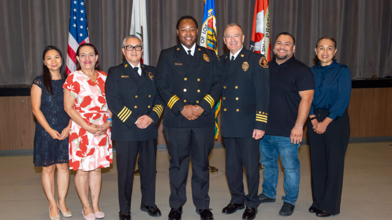On Thursday, July 23, 2026, the County of Los Angeles Fire Department (LACoFD) hosted a Promotional Ceremony at the Hacienda Heights Community and Recreation Center in Hacienda Heights.