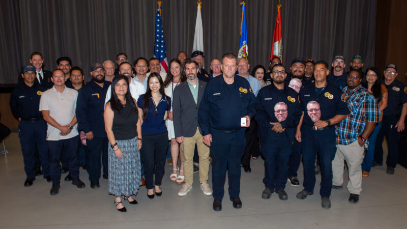On Thursday, July 23, 2026, the County of Los Angeles Fire Department (LACoFD) hosted a Promotional Ceremony at the Hacienda Heights Community and Recreation Center in Hacienda Heights.