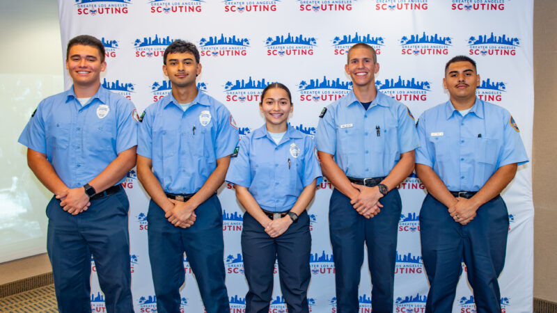On Saturday, July 25, 2026, five County of Los Angeles Fire Department (LACoFD) Explorers were awarded the prestigious LA5 Rotary Vocational Scholarship.