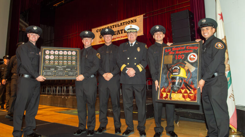 On Thursday, July 30, 2026, the County of Los Angeles Fire Department (LACoFD) celebrated the graduation of Recruit Academy 180 at East Los Angeles College’s Rosco C. Ingalls Auditorium. The Executive Team joined an audience of family, friends, and