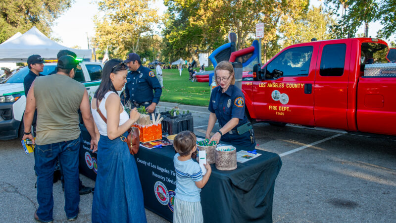 The County of Los Angeles Fire Department (LACoFD) recently participated in over 40 National Night Out (NNO) events across Los Angeles County, collaborating with fellow public safety partners.