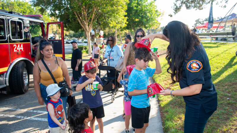 The County of Los Angeles Fire Department (LACoFD) recently participated in over 40 National Night Out (NNO) events across Los Angeles County, collaborating with fellow public safety partners.