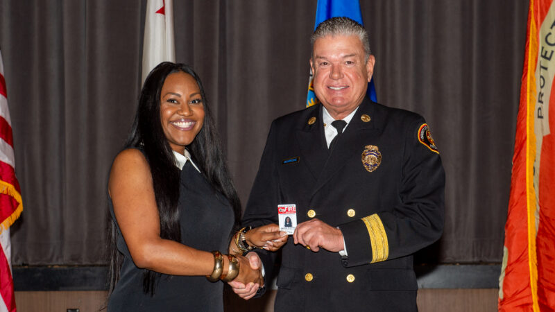 On Thursday, August 27, 2026, the County of Los Angeles Fire Department (LACoFD) held a Promotional Ceremony at the Hacienda Heights Community and Recreation Center.