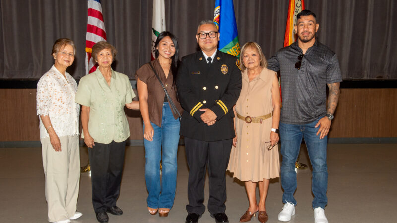 On Thursday, August 27, 2026, the County of Los Angeles Fire Department (LACoFD) held a Promotional Ceremony at the Hacienda Heights Community and Recreation Center.