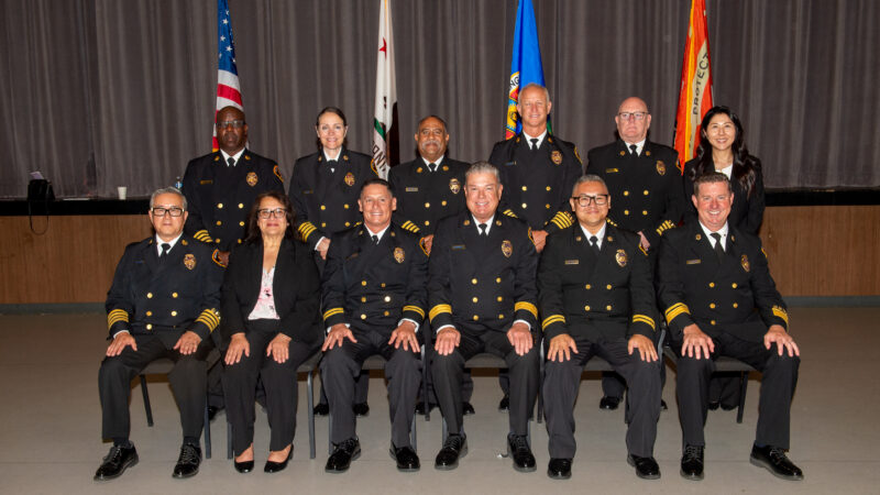 On Thursday, August 27, 2026, the County of Los Angeles Fire Department (LACoFD) held a Promotional Ceremony at the Hacienda Heights Community and Recreation Center.