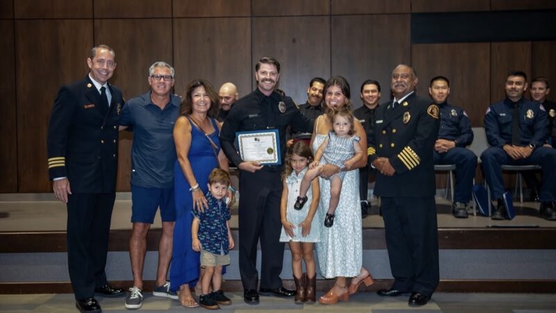 On Tuesday August 25, 2026, the County of Los Angeles Fire Department (LACoFD) honored the achievements of firefighters completing the Paramedic Training Institute (PTI) program.