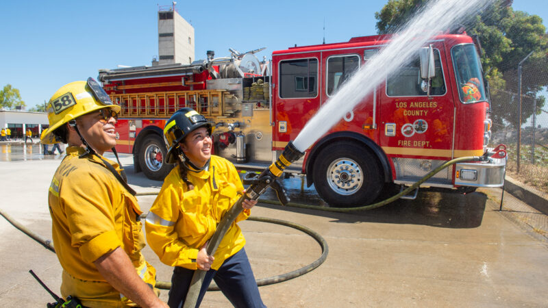 The County of Los Angeles Fire Department’s (LACoFD) Fire Explorer Program hosted a two-day orientation for its incoming explorers on August 22 and 23, 2026, at the Cecil R. Gehr Training Center in unincorporated East Los Angeles.