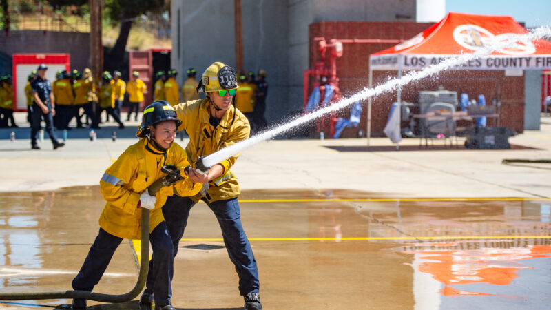 The County of Los Angeles Fire Department’s (LACoFD) Fire Explorer Program hosted a two-day orientation for its incoming explorers on August 22 and 23, 2026, at the Cecil R. Gehr Training Center in unincorporated East Los Angeles.
