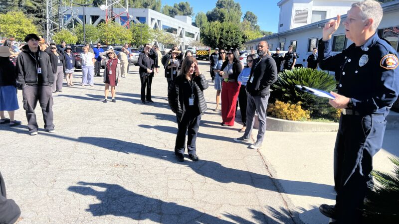 On Thursday October 15, 2026, the County of Los Angeles Fire Department (LACoFD) participated in the Great California Shakeout, an annual earthquake preparedness drill that encourages residents, schools, and organizations to review their emergency plans and practice earthquake safety.